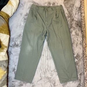 Lands End Pants Light Green Sz 40